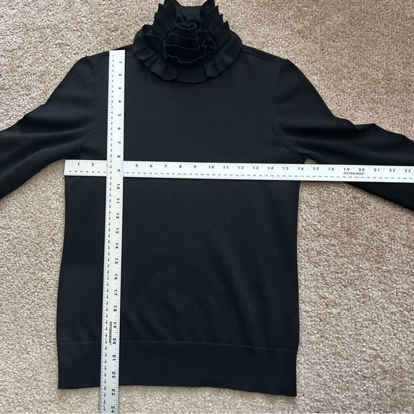 Lauren Ralph Lauren Ruffled Turtleneck Sweater - Picture 4 of 8